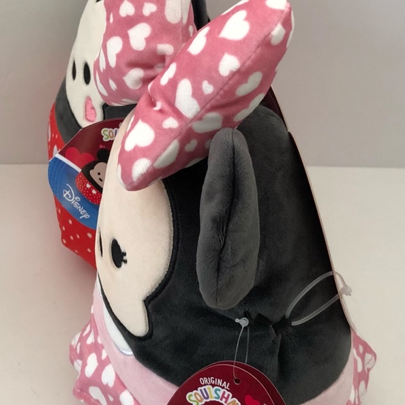 Squishmallows Valentine's Day Mickey Mouse & Minnie Mouse 8" Disney Plush Set - Picture 6 of 12